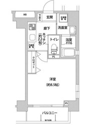 三ノ輪駅 徒歩1分 3階の物件間取画像